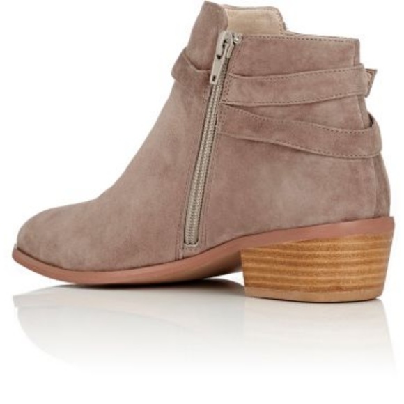 BARNEYS NY Wraparound-Strap Suede Ankle Boot - Picture 2 of 4